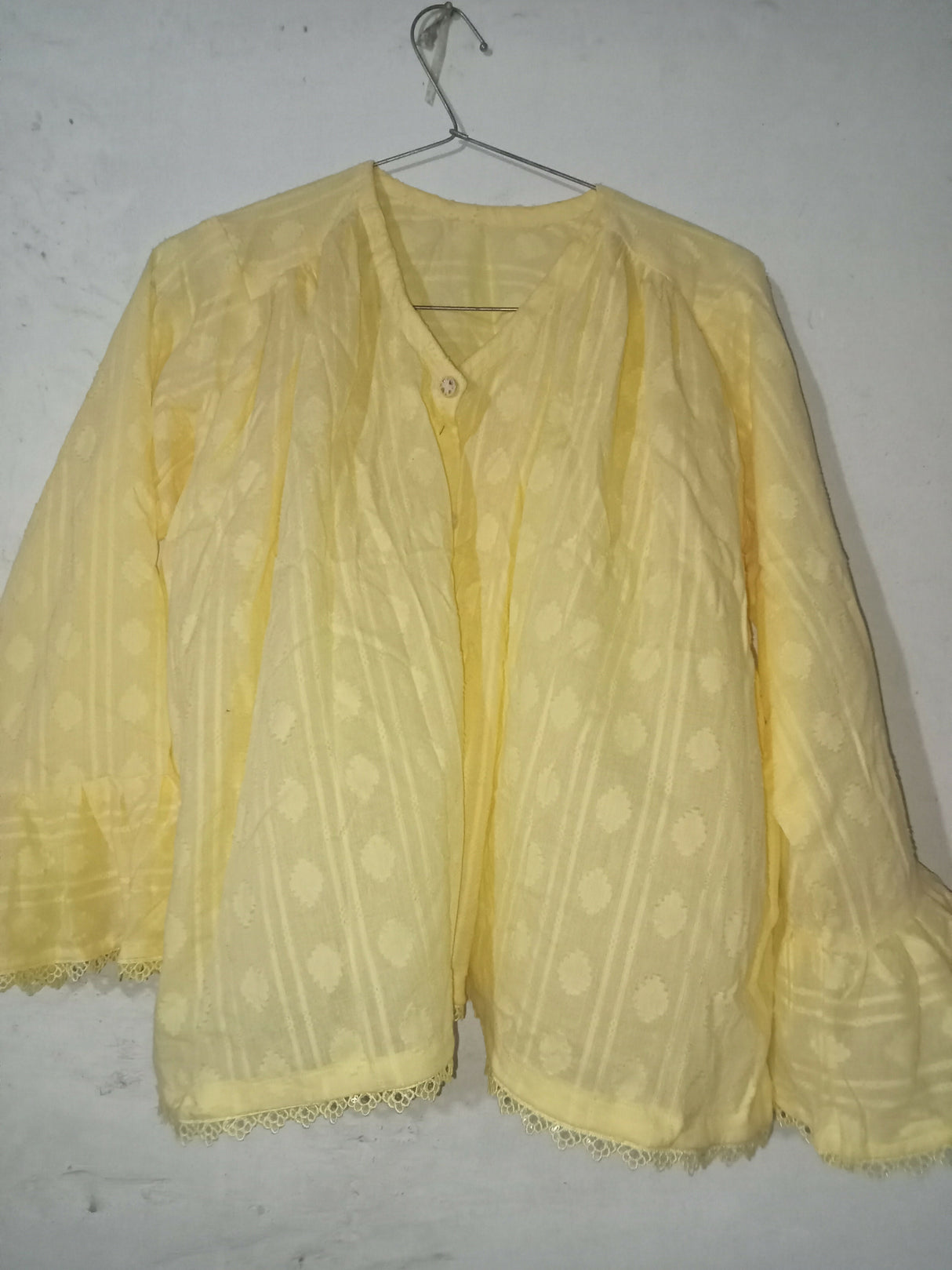 Butter Yellow Top & Skirt | Women Tops & Shirts | Medium | Brand New