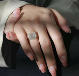 Square Stone Ring Adjustable-00823 | Women Jewelry | Rings | Brand New