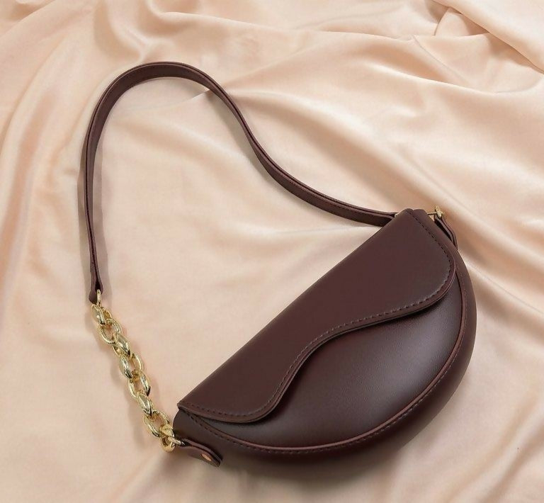 Saddle Shoulder Bag (00072-00075) | Women Bags | Medium | Brand New