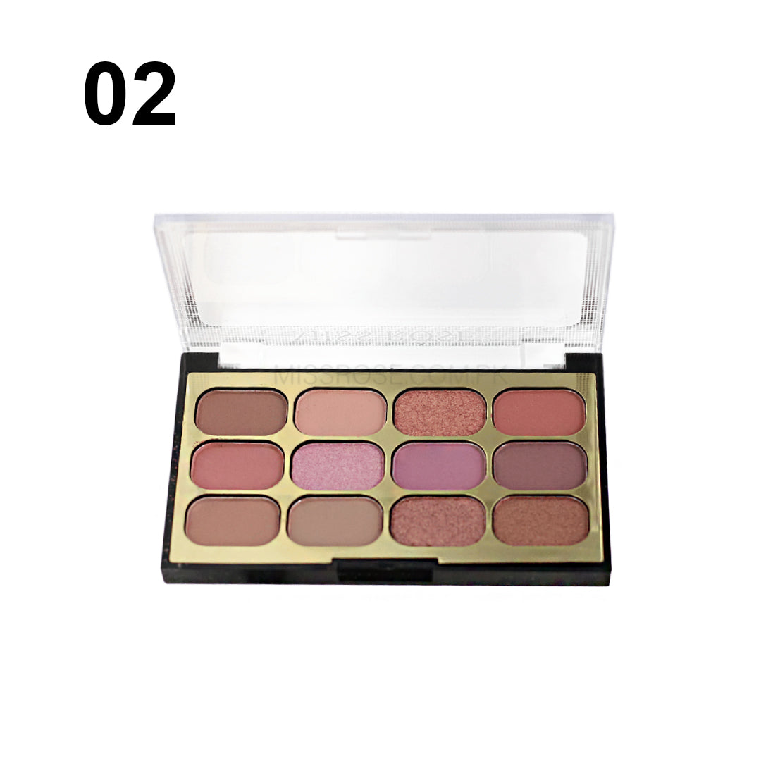 Buy Missrose12 color eye palette in Pakistan