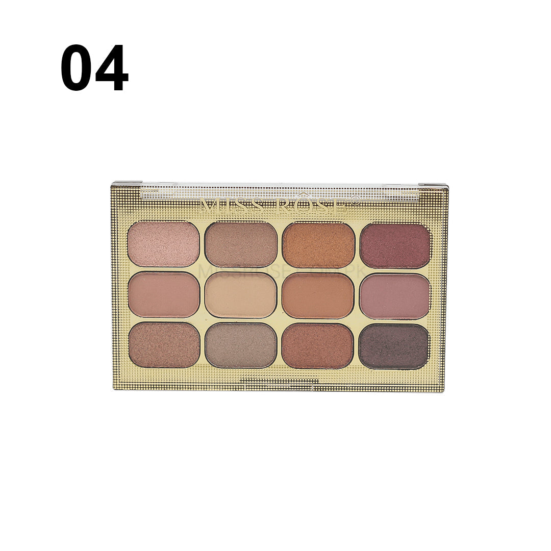 Buy Missrose12 color eye palette in Pakistan
