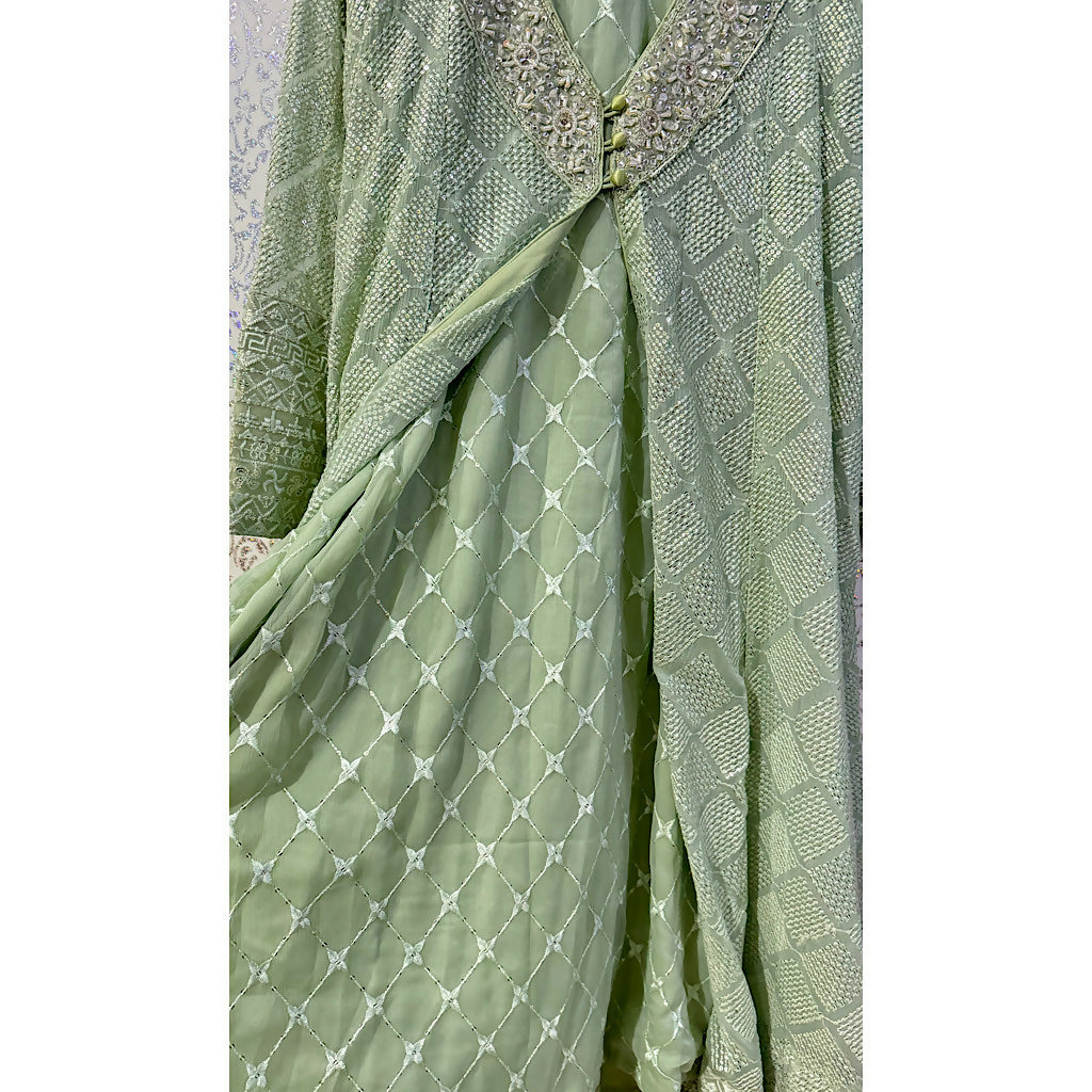 Formal Boutique 4Pcs | Women Locally Made Formals | Large | Green | Brand New