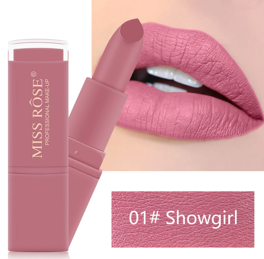 Buy Miss Rose Waterproof Durable Fine Texture Lipstick in Pakistan
