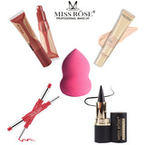 Buy Miss Rose Pack of 5 Amazing Deal Lip Liner Liquid Foundation Concealer Eye Liner Gel Blender in Pakistan