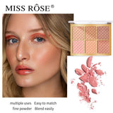 Buy Miss Rose 6 Color Square Face Palette in Pakistan