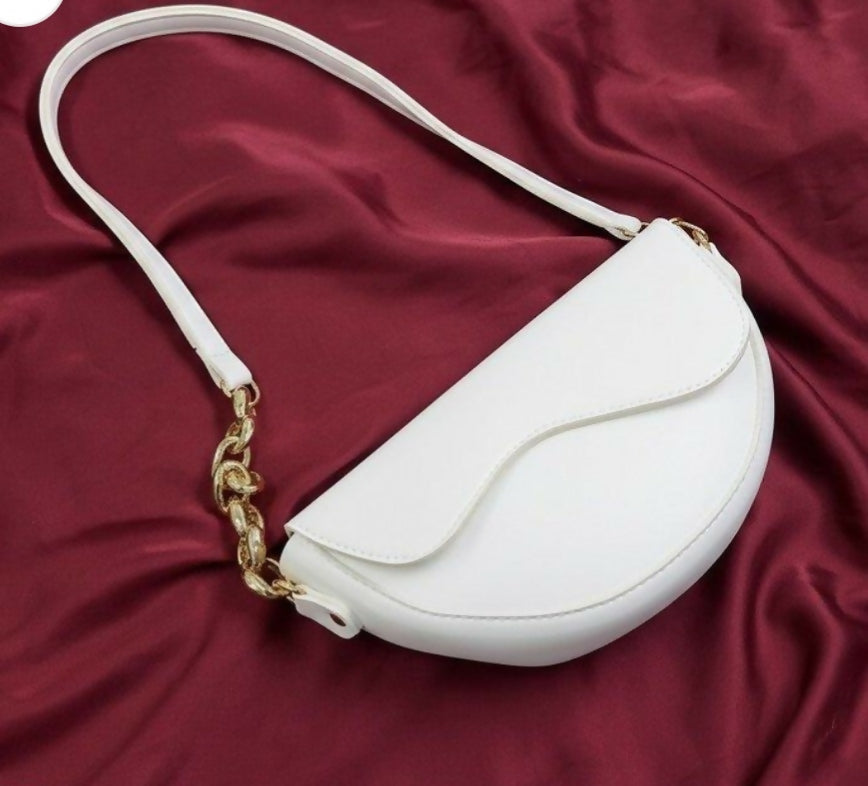 Saddle Shoulder Bag (00072-00075) | Women Bags | Medium | Brand New
