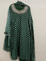 Chiffon 2pc Dress | Women Locally Made Kurta | Small |Preloved
