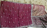Haseens Officials | Maroon | Bridal Lehnga( Surkhaab) | Women Bridals | Large | Worn Once