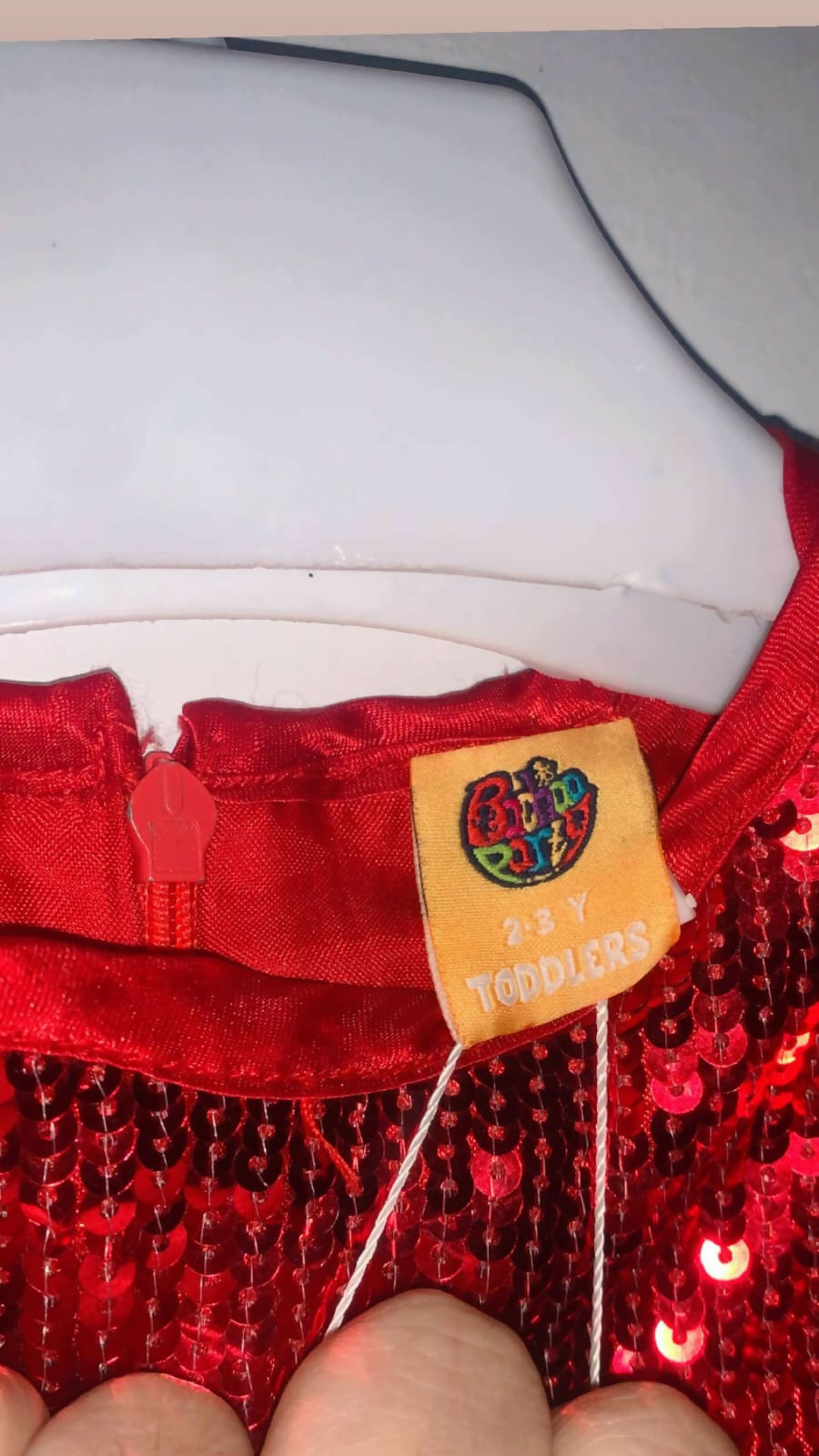 Bacha Party | Red Frock | Girls Skirts & Dresses | Size: 2 to 3 Yrs | Preloved
