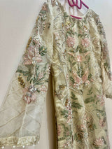 Elaf | Women Branded Formals | Off White | Small | Worn once