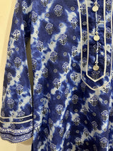 Zellbury | Women Branded Kurta | Blue | Small | Worn Once