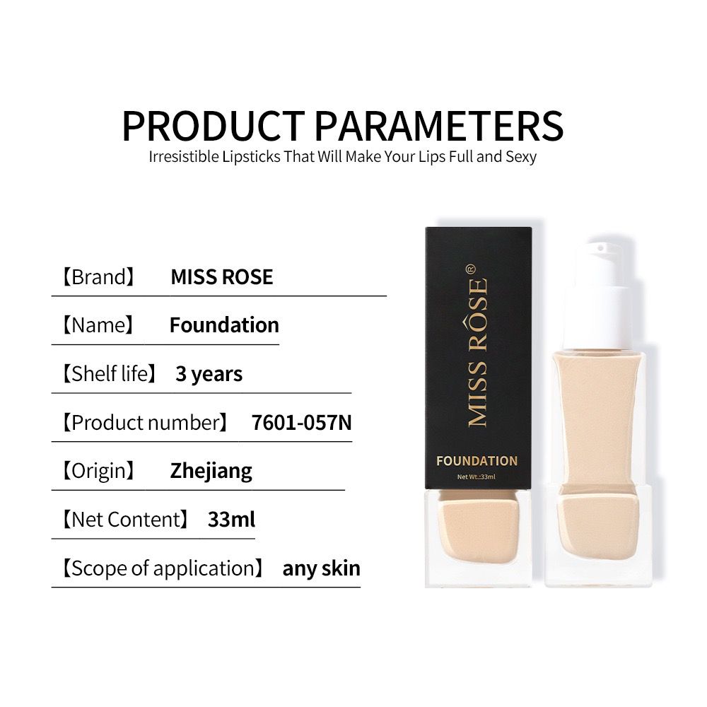 Buy Miss Rose Super Docile Foundation - 33 in Pakistan