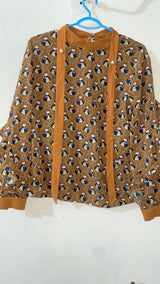 Printed Loose Shirt | Women Tops & Shirts | Medium | Preloved