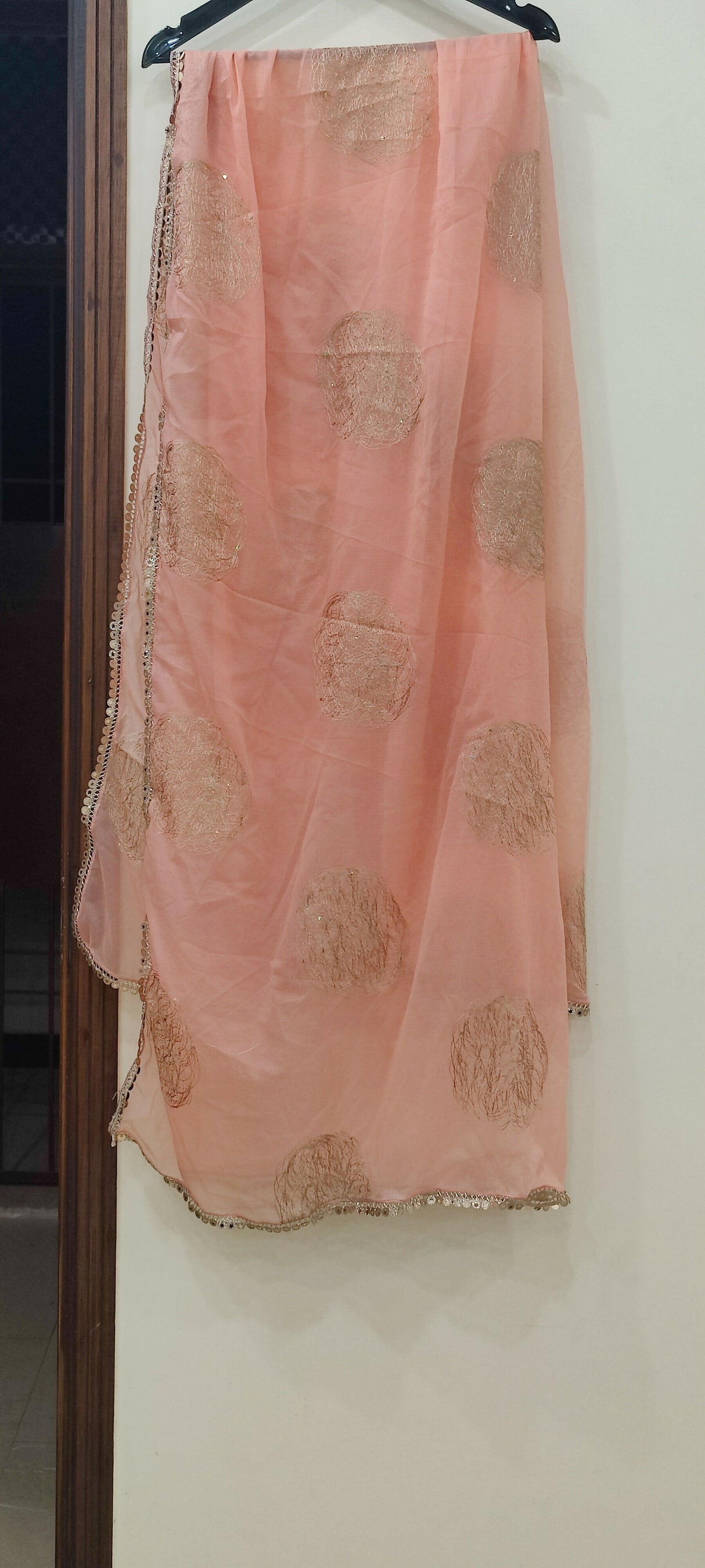 Pink Banarsi 3Pcs | Women Locally Made Formals | Large | Brand New