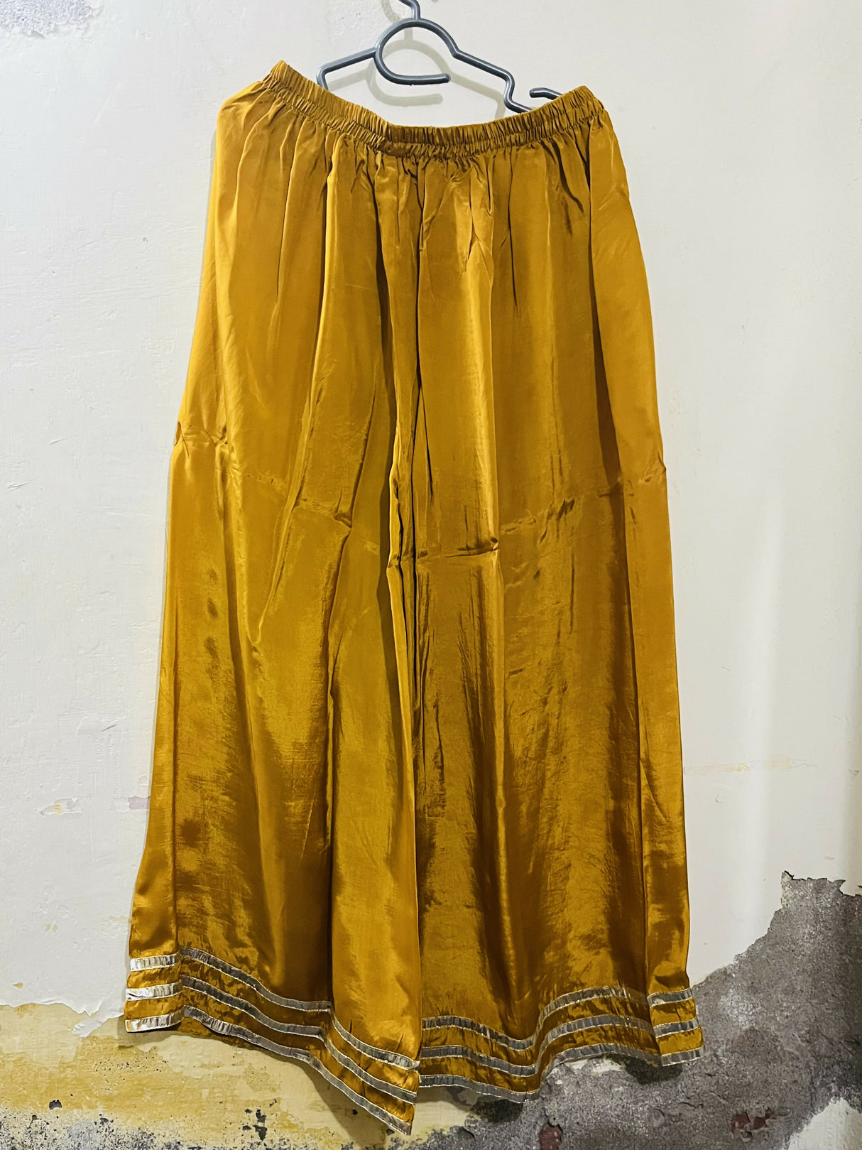 Sheikh Botique | Mehandi Chiffon Dress | Medium | Worn Once