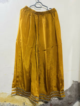 Sheikh Botique | Mehandi Chiffon Dress | Medium | Worn Once