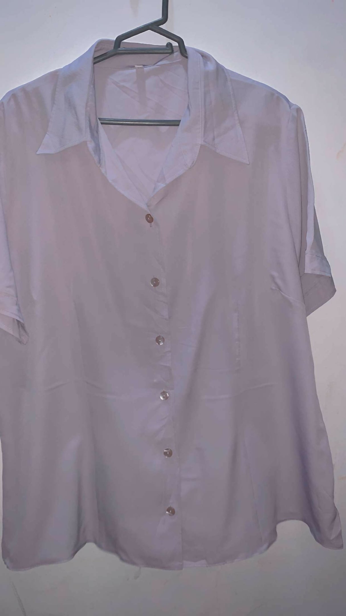 Lavender / Cold Grey Stylish Western Top | Women Tops & Shirts | Large | Preloved | pinteresty western down button shirt