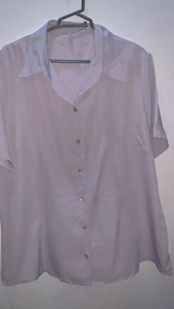 Lavender / Cold Grey Stylish Western Top | Women Tops & Shirts | Large | Preloved | pinteresty western down button shirt