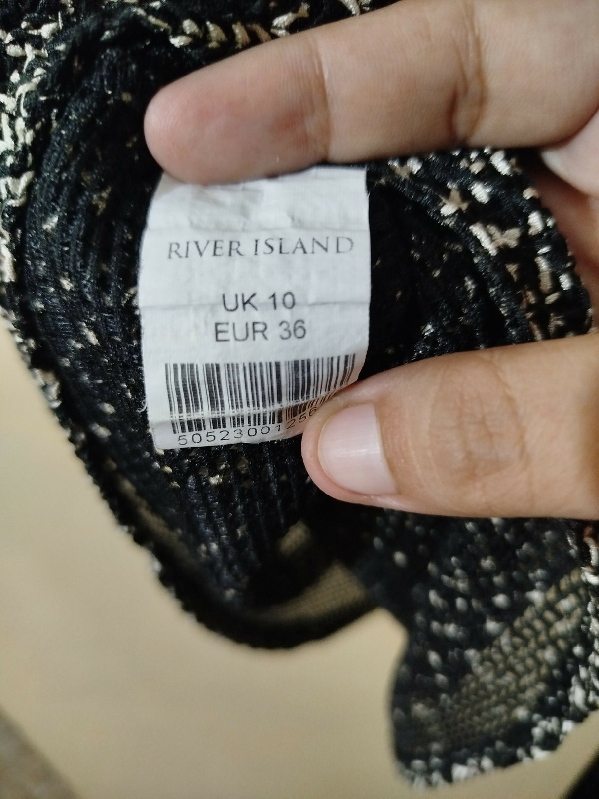 RiverIsland | Women Tops & Shirts | Size:Uk 10 | Black | Preloved