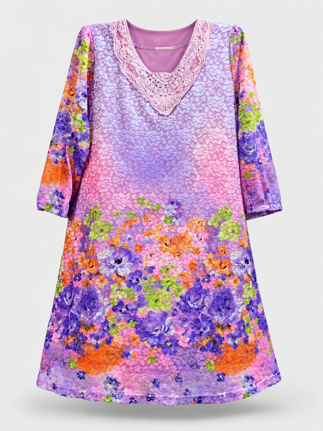 Beautiful Net Top | Women Tops & Shirts | Purple | Medium | Worn Once