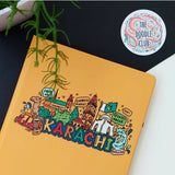 Karachi Doodle Lined Journal Notebook, Diary A5 Journal | For Your Home | Books | New