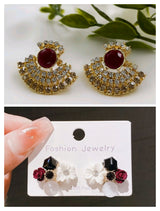 Pack of 2 pairs of earrings (912-204) | Women Jewelry | Earrings | New