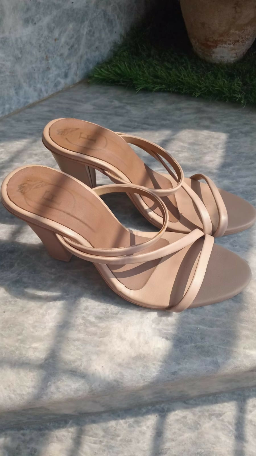Beige Heels | Women Shoes | Heels | Size:8 | Worn Once