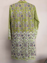 Green Block Printed Kurta | Women Locally Made Kurta | XSmall | Worn Once