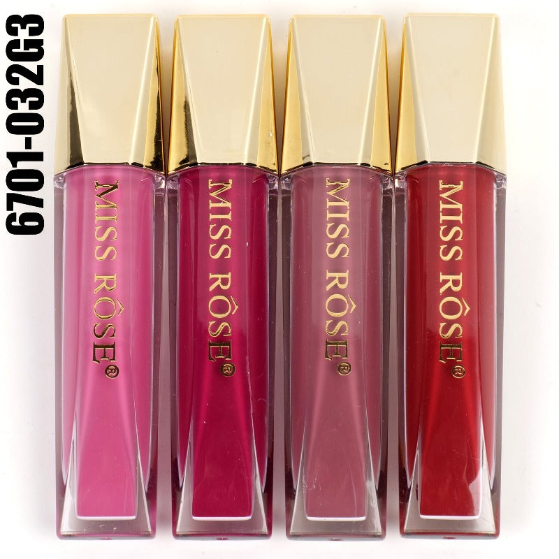 Buy Miss Rose Shine & matte  lip gloss (green packing) in Pakistan