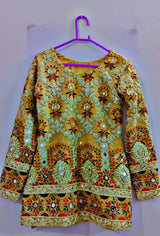 Full Embroidered Shirt | Women Locally Made Foramls | Small | Worn Once
