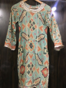 Alkaram | Women Branded Kurta | Small | Worn Once