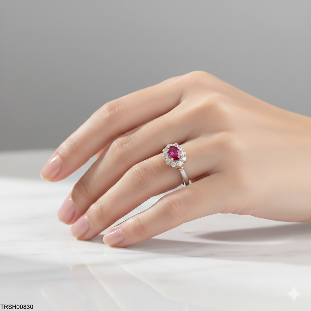 SVPK001 Flower Ring Adjustable - SVPK | Women Jewerly | Rings | Brand New