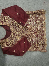 Maroon Bridal Baraat Lehnga | Women Bridals| Medium to Large | Worn Once