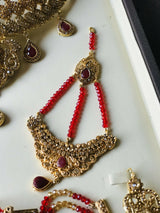 Zeenat Jewellery Set | Women Jewelry | Wedding Jewelry & Sets | 6Pcs | Worn Once