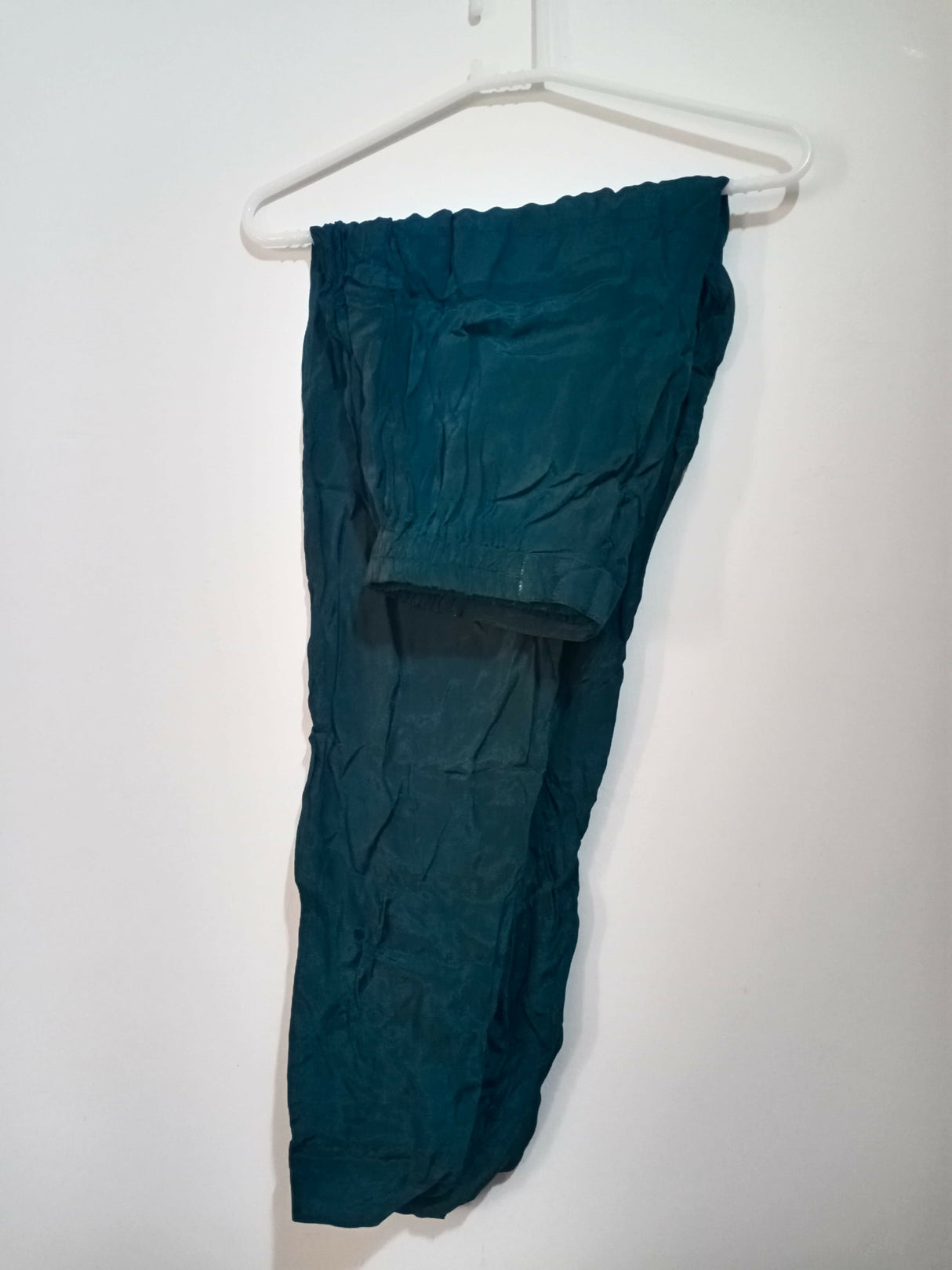 Bottle Green Open Frock Double Maxi | Women Locally Made Formals | Large | Preloved