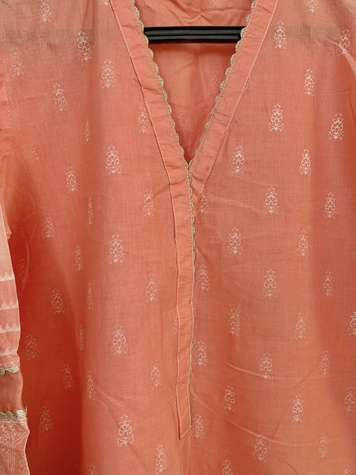 Pink Kurti | Women Locally Made Kurta | Medium | Preloved