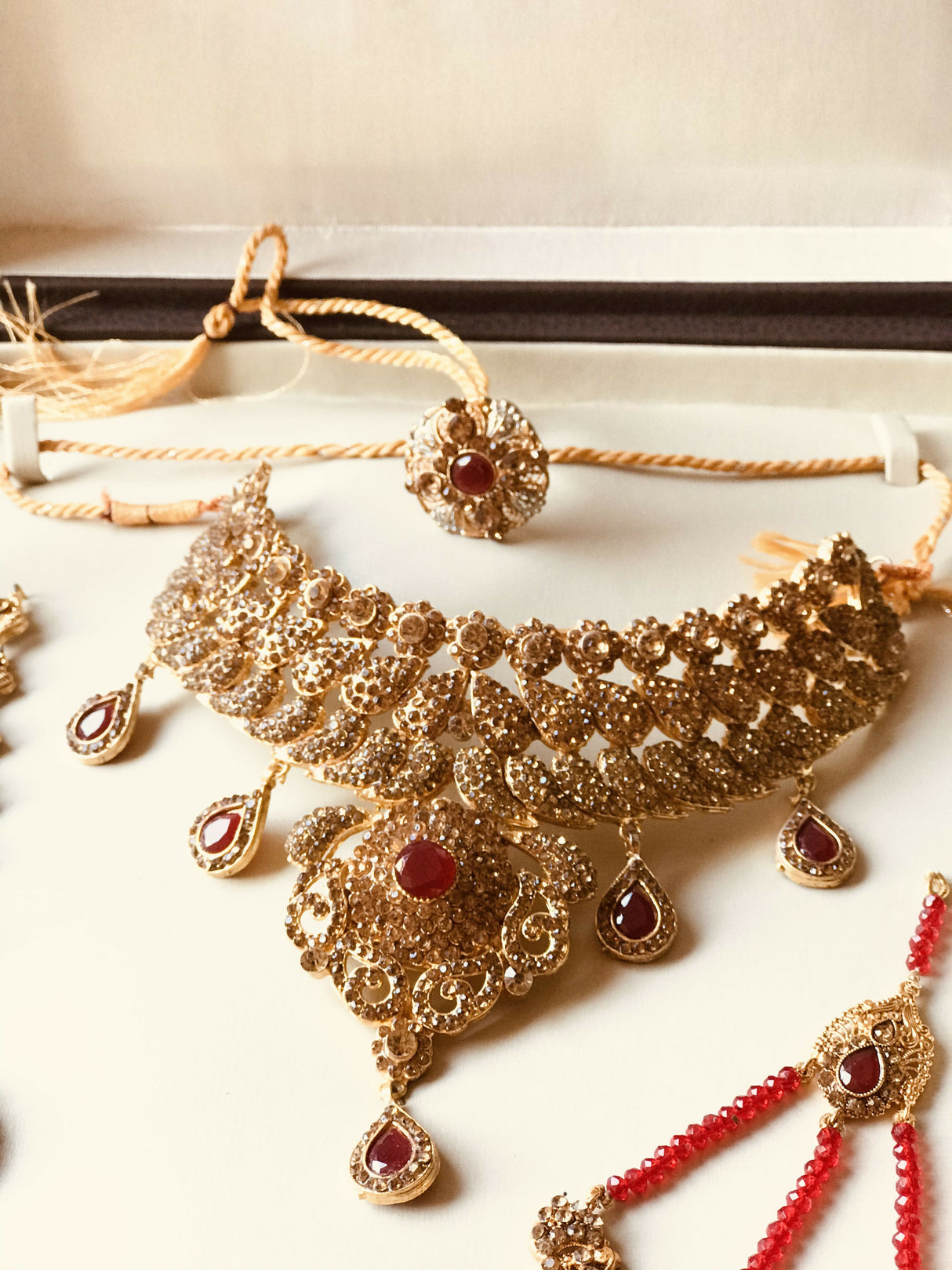 Zeenat Jewellery Set | Women Jewelry | Wedding Jewelry & Sets | 6Pcs | Worn Once