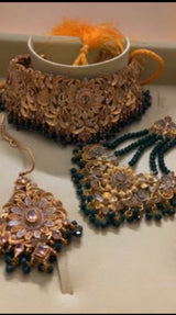 Bridal Set With Red Maala | Women Jewelry | Wedding Jewelry & Sets | Worn Once