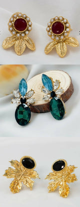 Pack of 3 pairs of earrings (132-138-694) | Women Jewelry | Earrings | Brand New