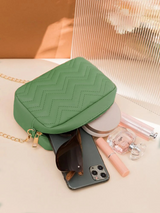 Buy Mini Marvel Crossbody Bag - Green in Pakistan