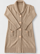 Beige Cardigan | Women Sweaters & Jackets | Small | Worn Once