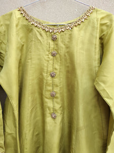 Mustard Yellow Frok | Women Froks & Maxis | Medium | Worn Once