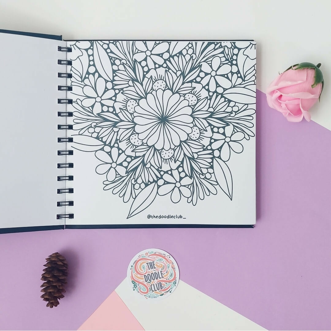 Bliss (Doodles & Mandalas) - Adult Colouring Book | For Your Home | Books | New