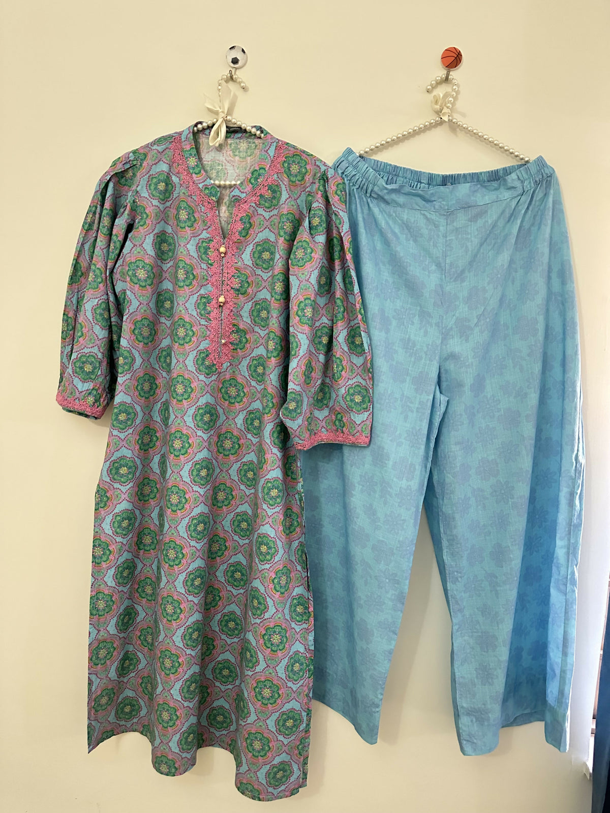 Generation | Women Branded Kurta | Sky Blue | Medium | Worn Once