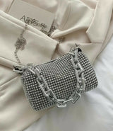 Rhinestone Clutch Bag | Women Stone Bags | Handbag | Brand New