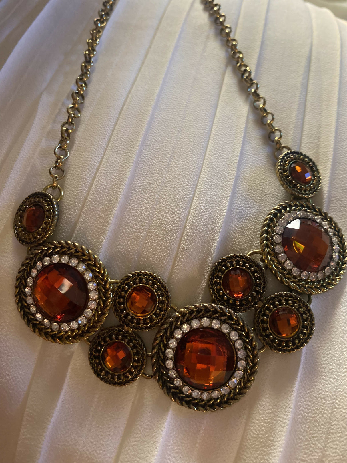 Orange Chain Pendant | Women Jewelry | Necklaces & Pendants | Brand New