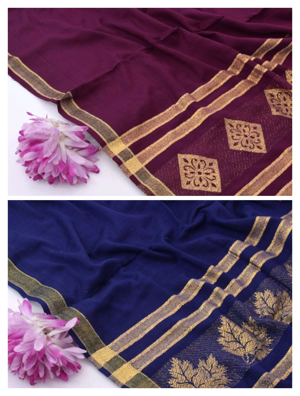 Pack of 2 Shawls | Pashmina Wool ShawlS | Women Sweaters & Jackets | Size: 2.5 x 1.25 Yards | New