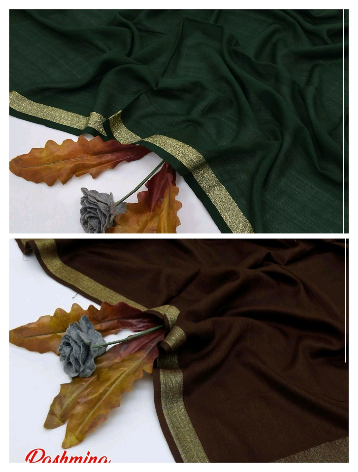 Pack of 2 shawls | Pashmina Wool shawl | Women Accessories | Brand New