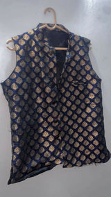 Black Waist Coat | Men Jackets & Coats | Medium | Preloved