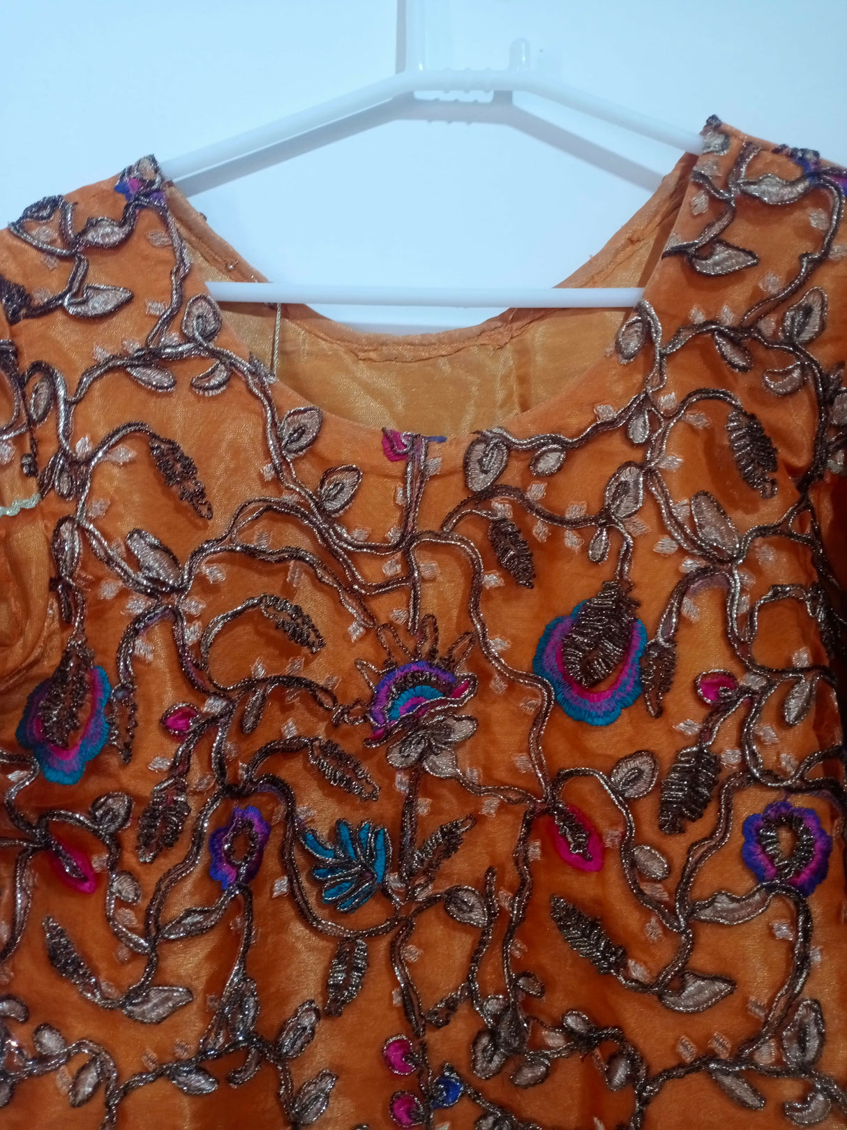 Multi chiffon Lehnga choli | Women Locally Made Formals | X Large | Preloved